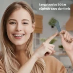 Dantų siūlas breketams - privalumai