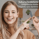 Dantų siūlo privalumai naudojant