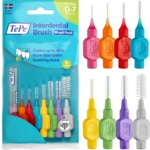TePe tarpdančių šepetėliai, įvairūs, 0,4-1,3 mm, 8 vnt.