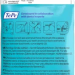 TePe Original tarpdančių šepetėlių pakuotės nugarėlė - rožiniai, 0.4 mm.